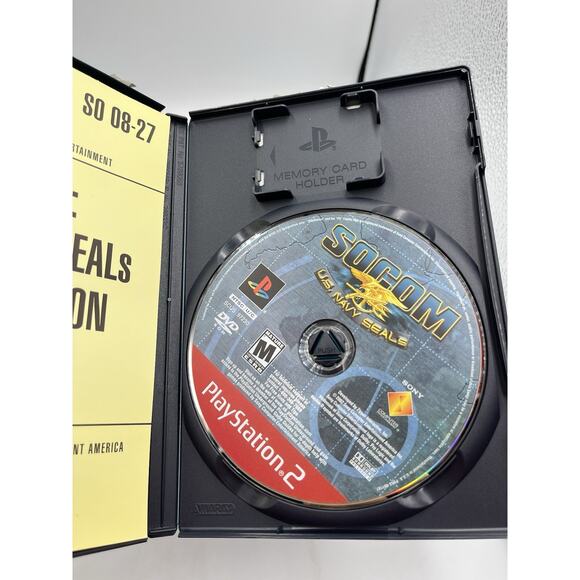 SOCOM US Navy SEALs (PlayStation 2 PS2) Complete In Box - Picture 3 of 7